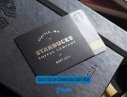 Cara Top Up Starbucks Card BCA