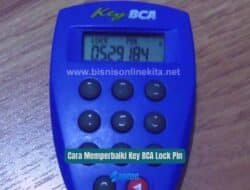 Cara Memperbaiki Key BCA Lock Pin