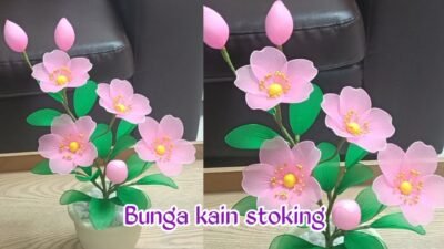 Tutorial bunga stocking