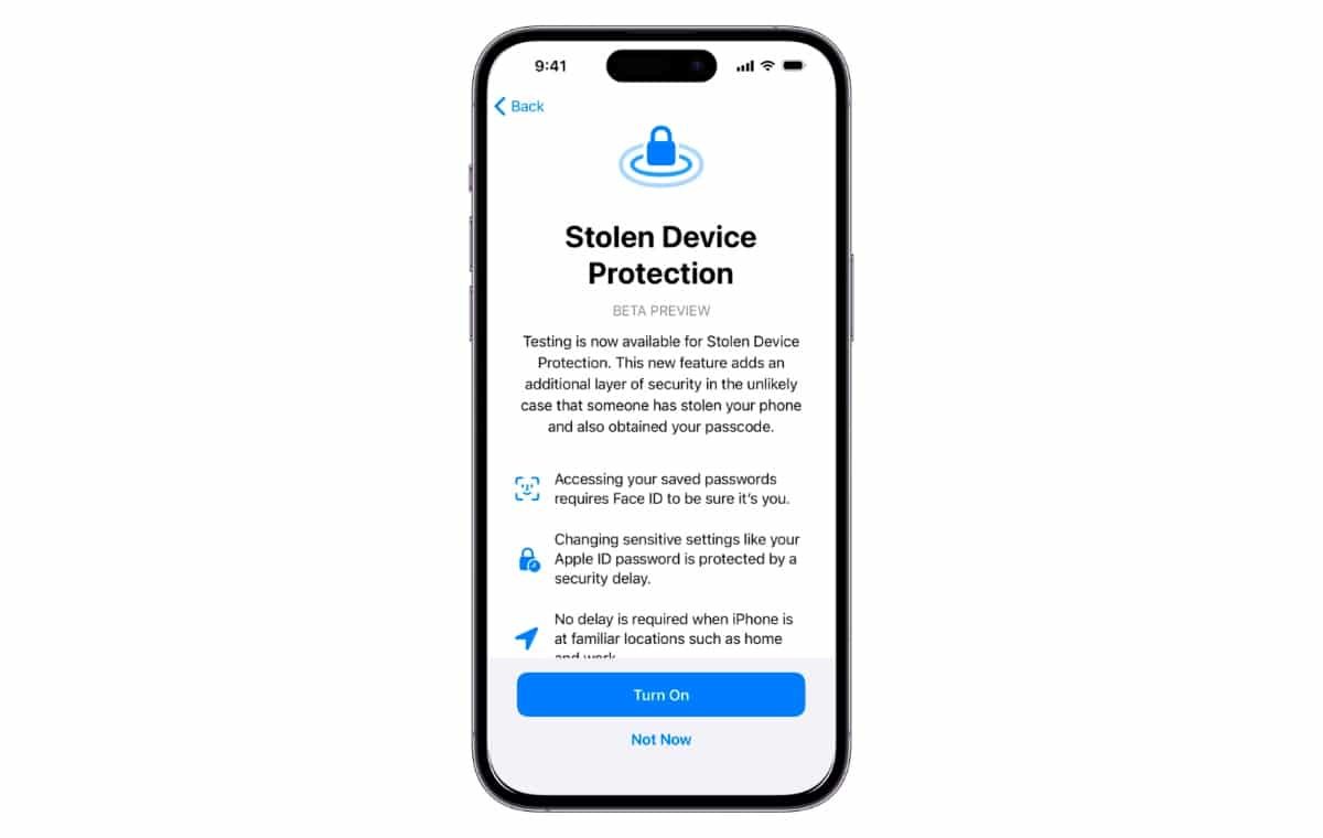 Fitur Baru di iOS 17.3: Stolen Device Protection